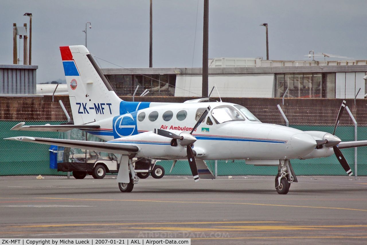 ZK-MFT, Cessna 421C Golden Eagle C/N 421C-0886, Air Ambulance Services