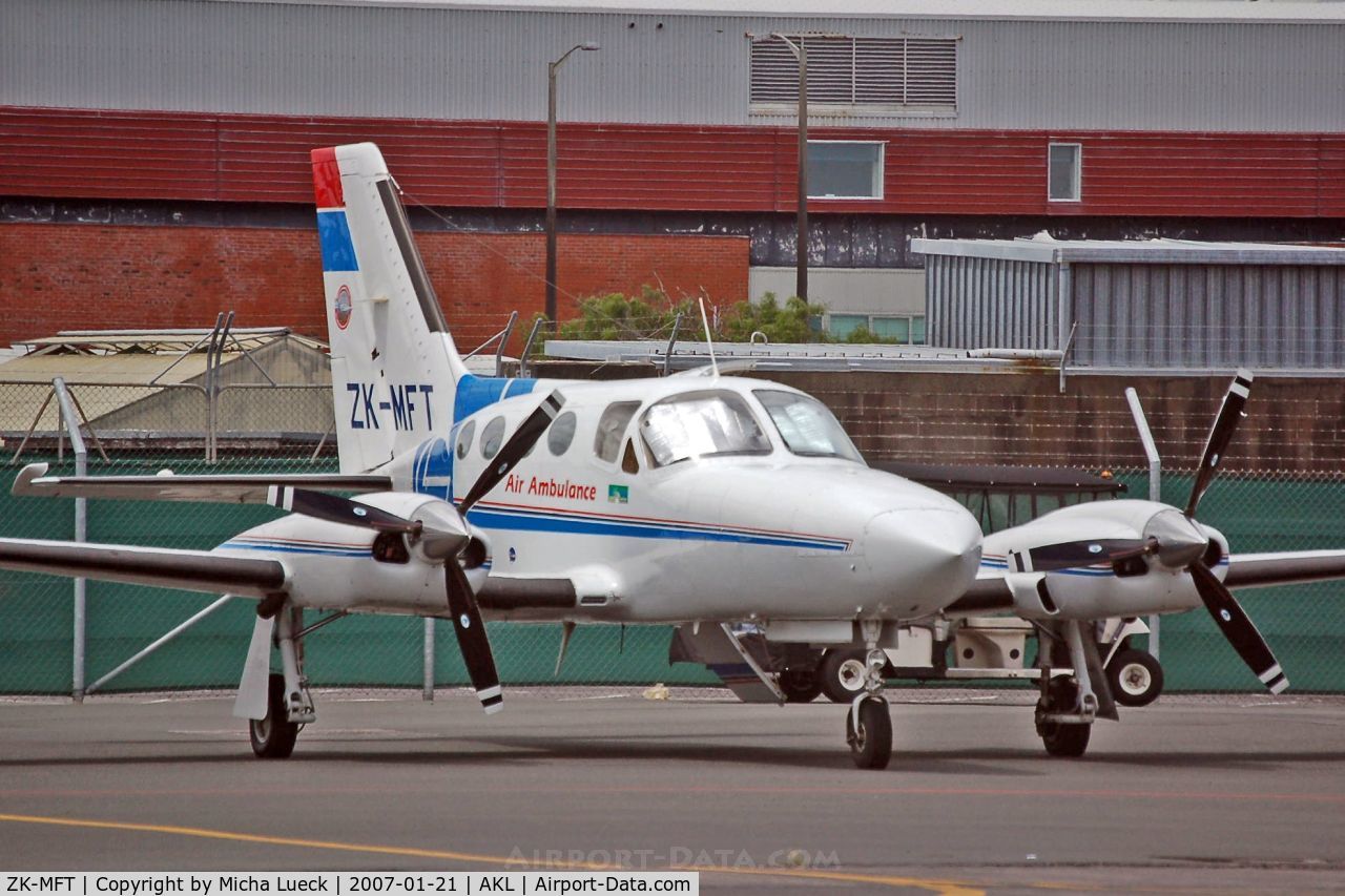 ZK-MFT, Cessna 421C Golden Eagle C/N 421C-0886, Air Ambulance Services