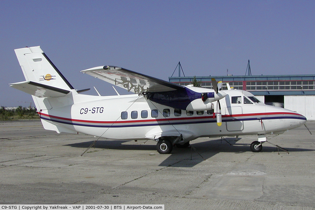 C9-STG, 1982 Let L-410UVP Turbolet C/N 820829, Trans Airways Let 410