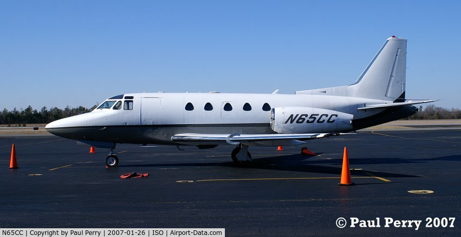 N65CC, 1980 Rockwell International NA-265-65 Sabreliner 65 C/N 465-46, Sharp profile of a out-of-towner