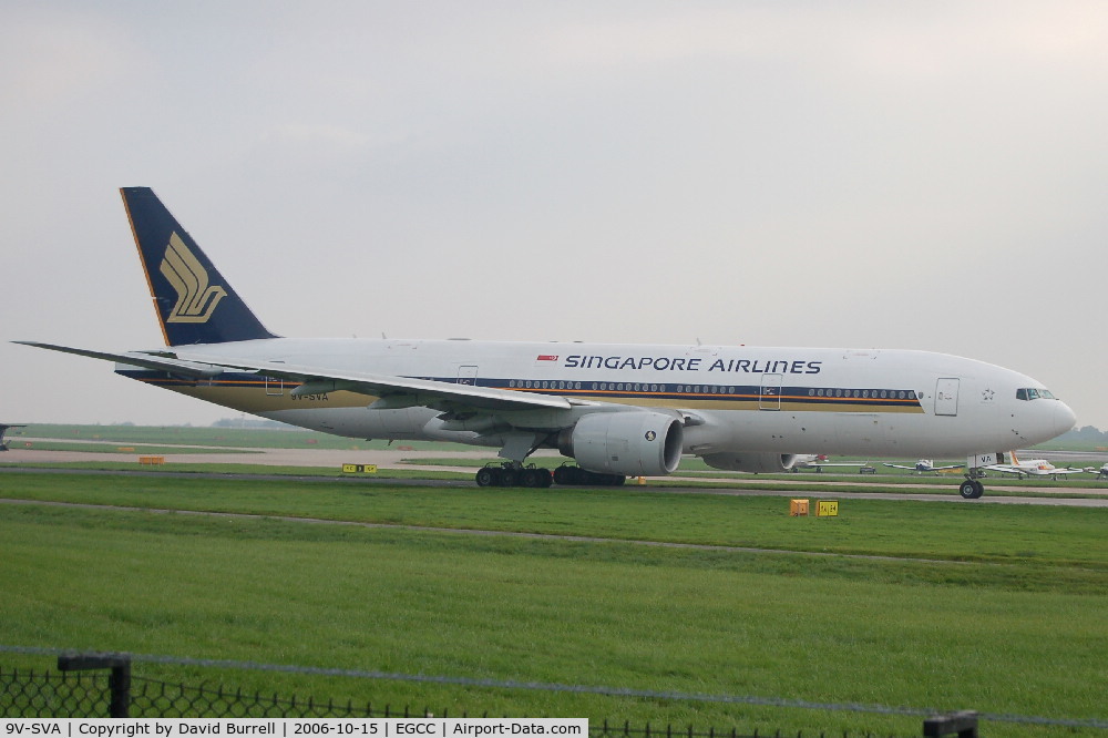 9V-SVA, 2001 Boeing 777-212/ER C/N 28524, Singapore Airlines - Taxiing