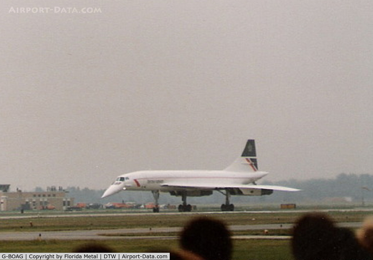 G-BOAG, 1978 Aerospatiale-BAC Concorde 1-102 C/N 100-014, Concorde