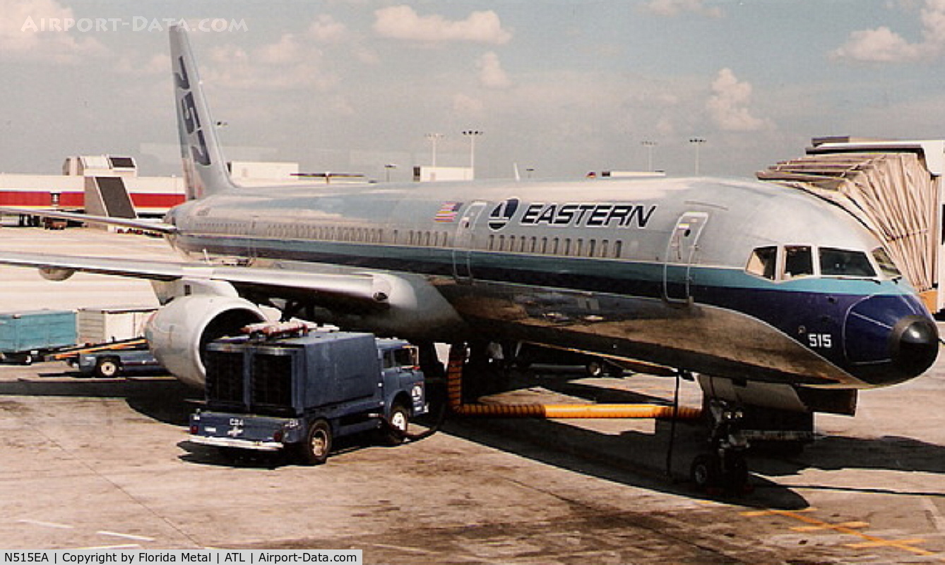 N515EA, 1983 Boeing 757-225 C/N 22205, Eastern 757