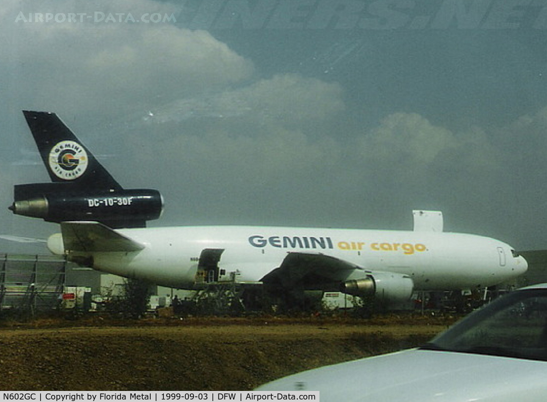 N602GC, 1974 McDonnell Douglas DC-10-30F C/N 47923, Gemini DC-10
