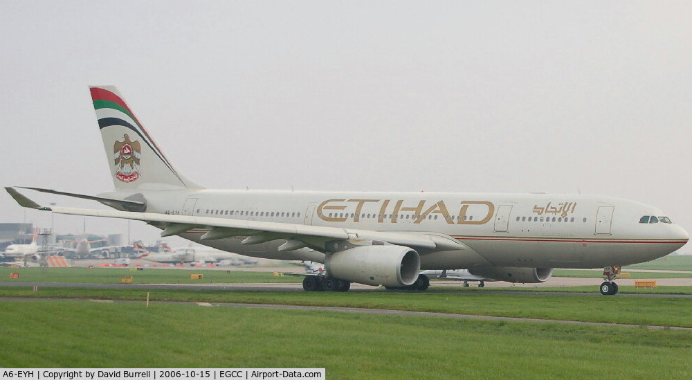 A6-EYH, 2006 Airbus A330-243 C/N 729, Etihad - Taxiing