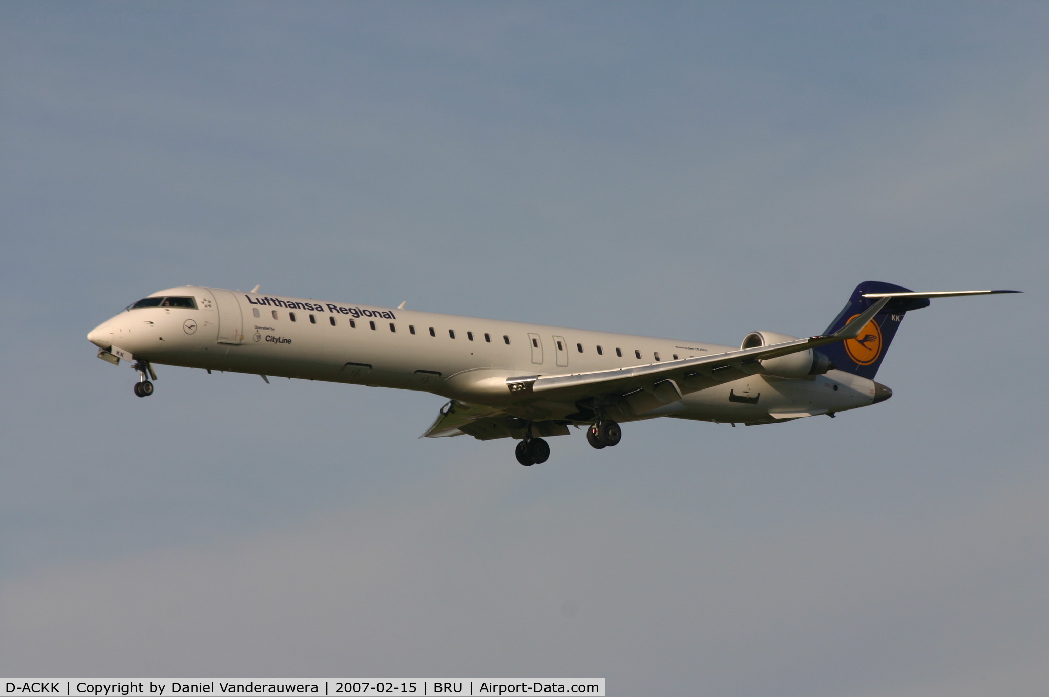 D-ACKK, 2006 Bombardier CRJ-900LR (CL-600-2D24) C/N 15094, arrival of flight LH4608 from MUC