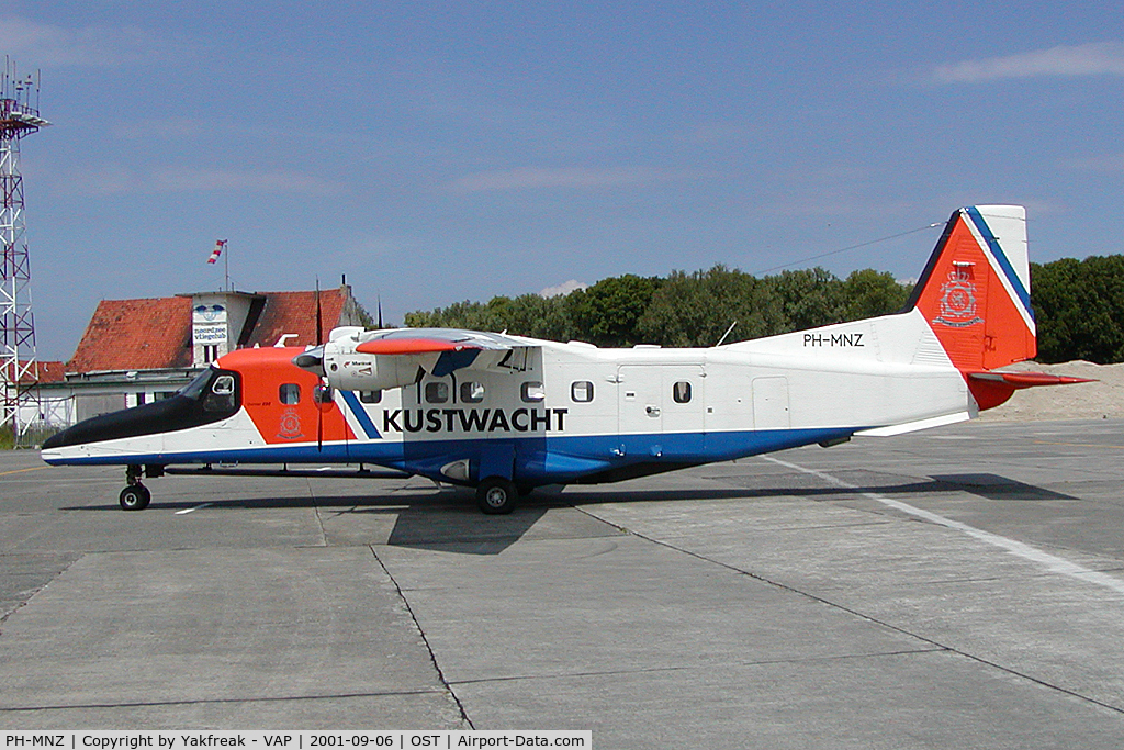 PH-MNZ, 1992 Dornier 228-212 C/N 8206, Dornier 228 Duch Coast Guard