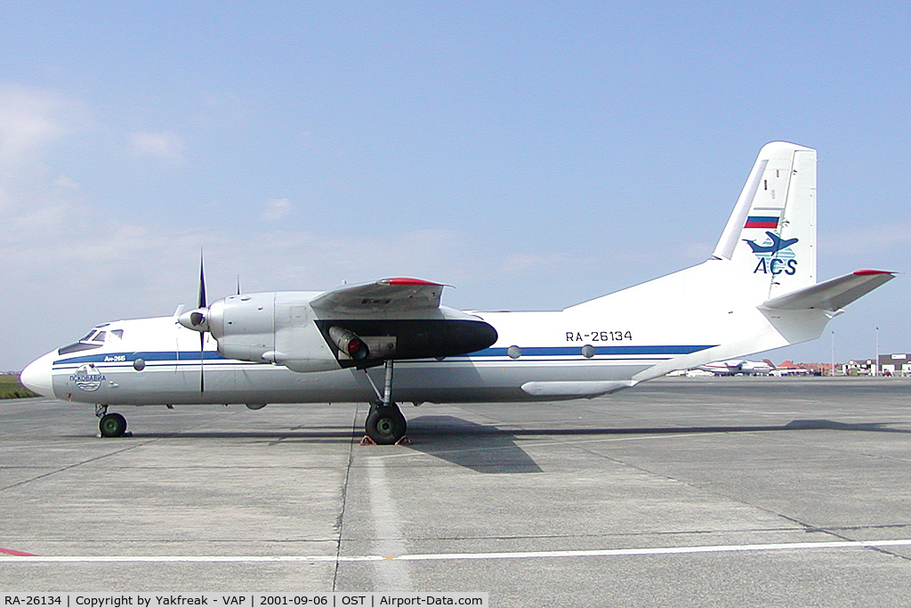 RA-26134, 1983 Antonov An-26B C/N 12805, ACS Antonov 26