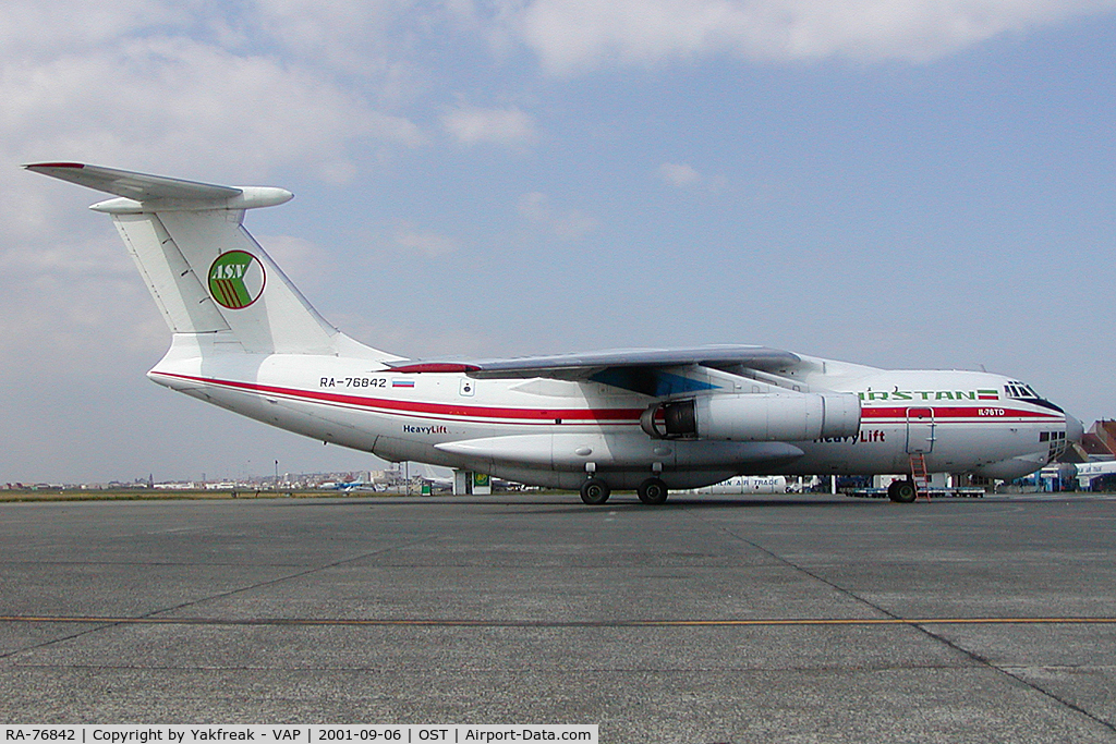 RA-76842, 1994 Ilyushin Il-76TD C/N 1033418616, Airstan Iljuschin 76