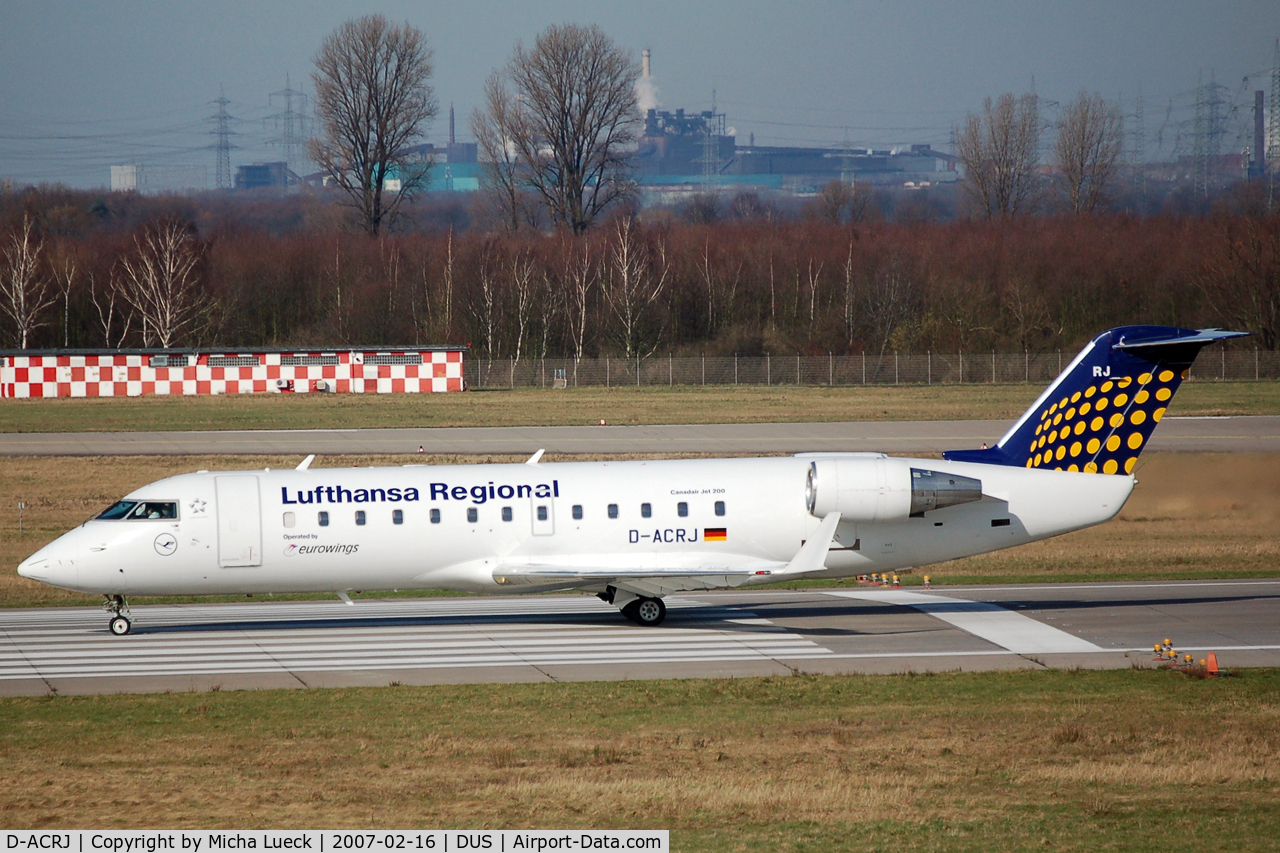 D-ACRJ, 2003 Canadair CRJ-200ER (CL-600-2B19) C/N 7864, Take-off run