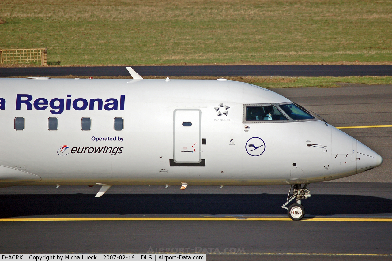 D-ACRK, 2004 Bombardier CRJ-200ER (CL-600-2B19) C/N 7901, Eurowings for Lufthansa Regional