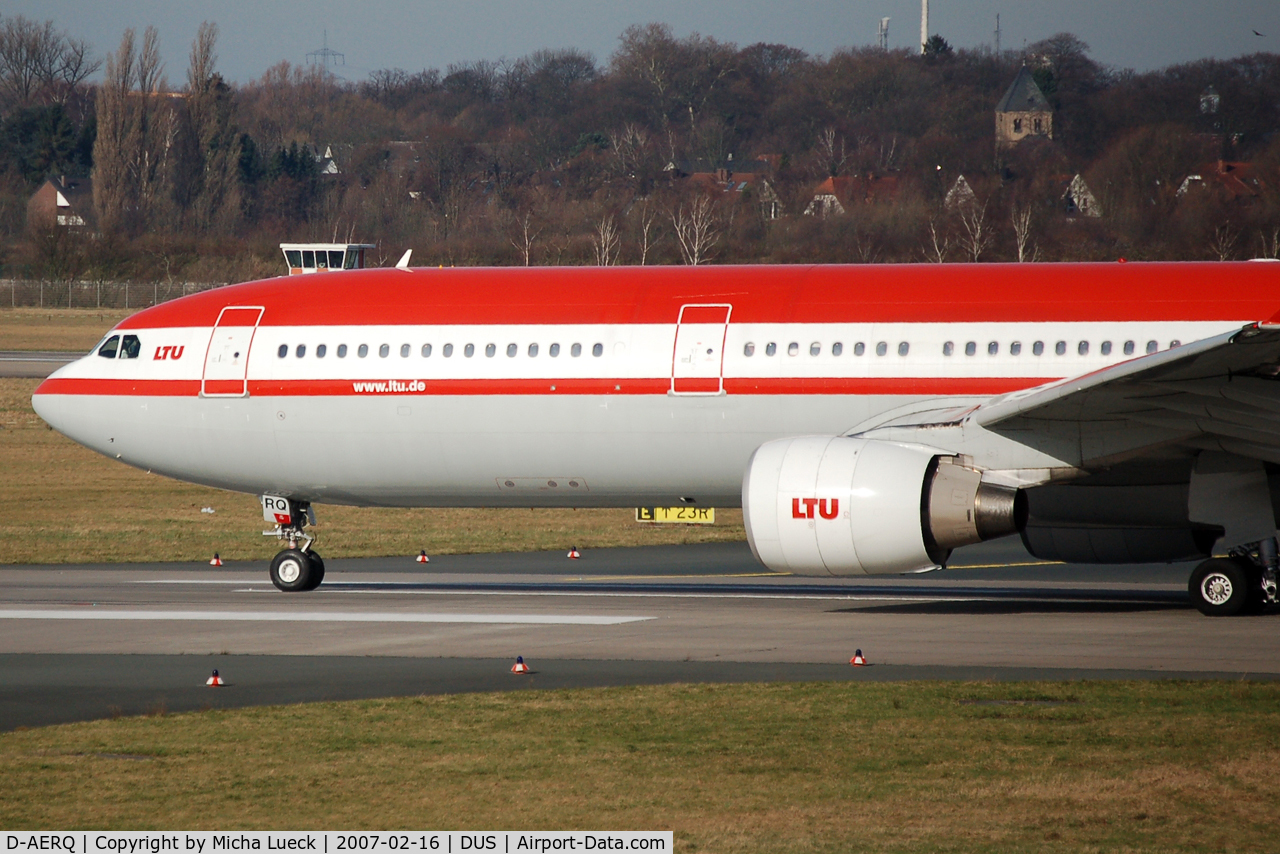 D-AERQ, 1996 Airbus A330-322 C/N 127, Take-off run