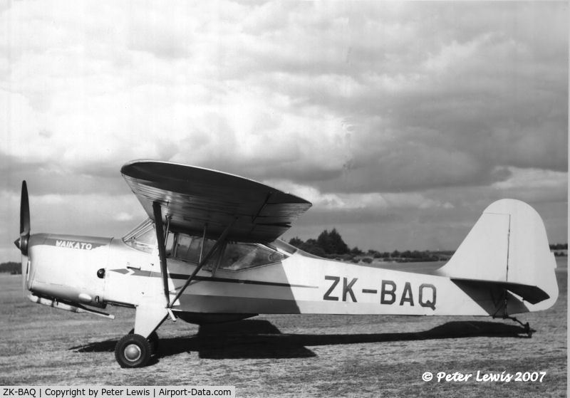 ZK-BAQ, 1950 Auster J-1B Aiglet C/N 2663, Aiglet - now stored