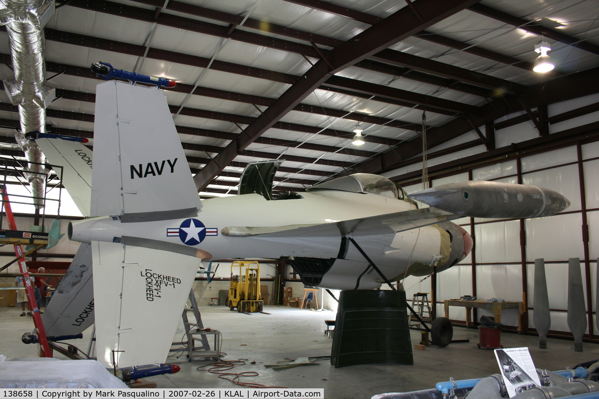 138658, Lockheed XFV-1 C/N 081-1001, Lockheed XFV-1