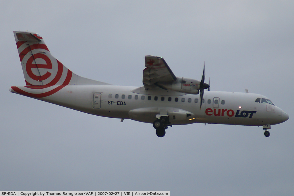 SP-EDA, 1996 ATR 42-500 C/N 516, Eurolot ATR 42