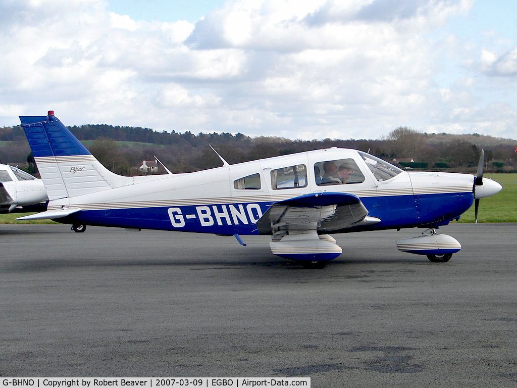 G-BHNO, 1980 Piper PA-28-181 Cherokee Archer II C/N 28-8090211, Piper PA-28-181 Archer II