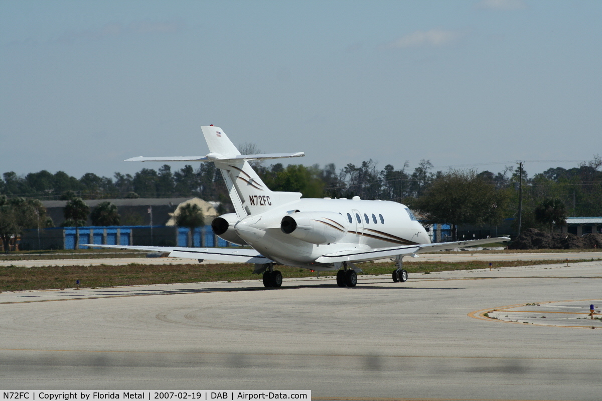 N72FC, 2001 Raytheon HAWKER 800XP C/N 258519, HS 800