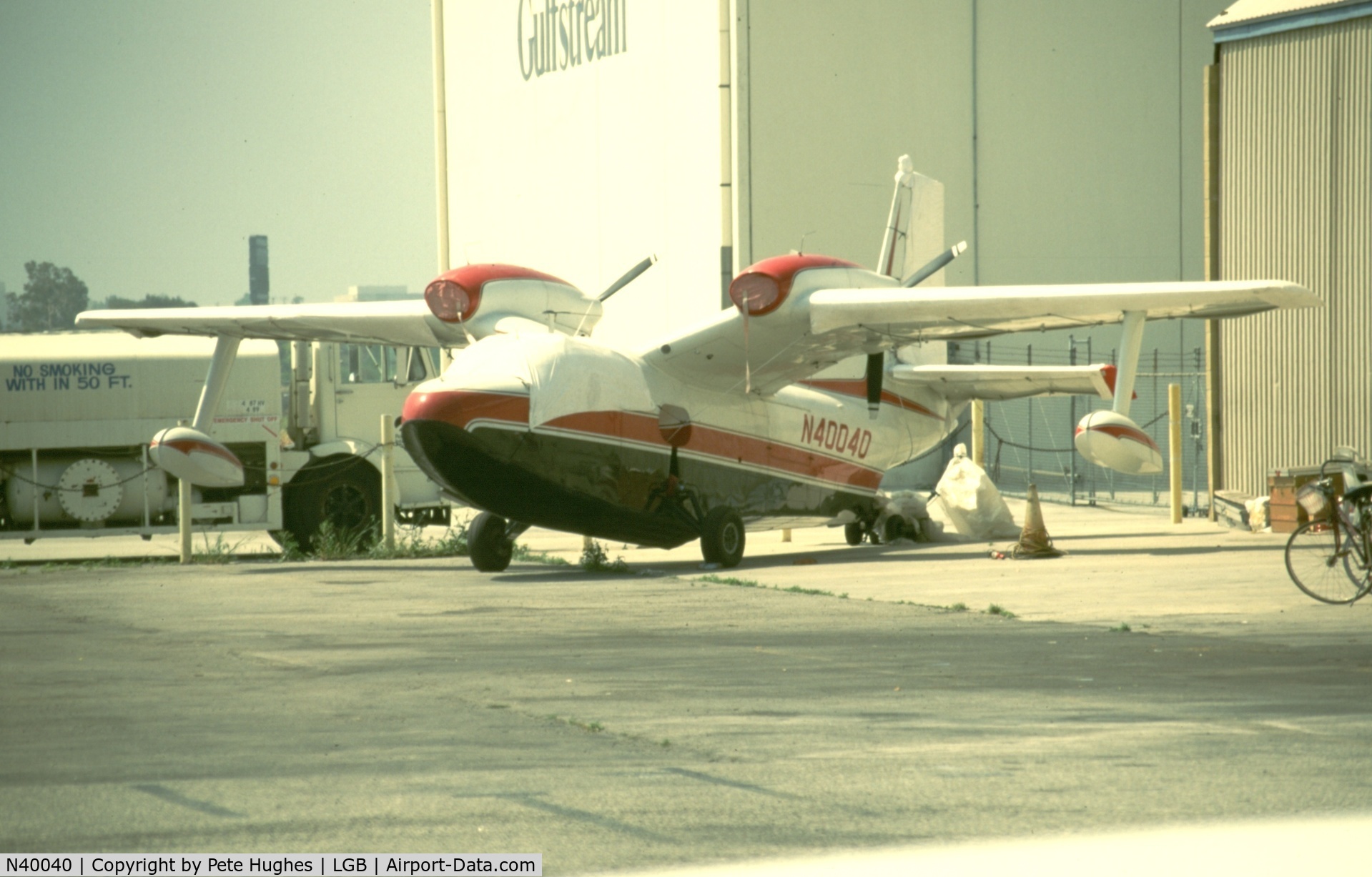 N40040, 1959 Piaggio P.136-L2 C/N 239, P136 at Long Beach
