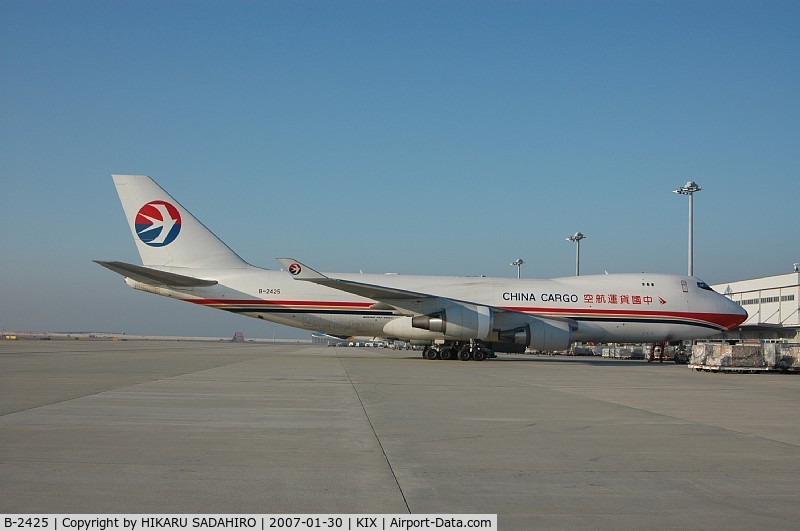 B-2425, 2006 Boeing 747-40BF/ER/SCD C/N 35207/1377, Charter flight.