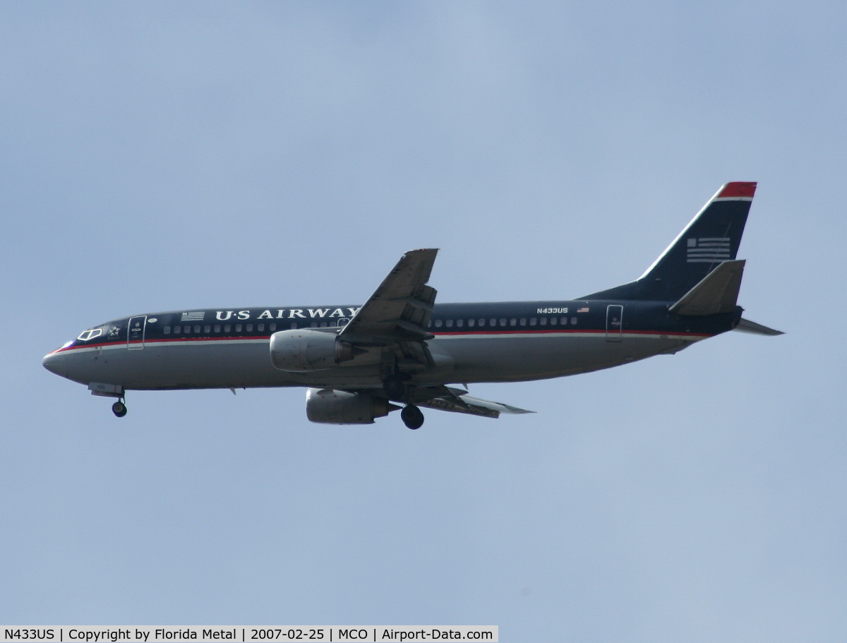 N433US, 1990 Boeing 737-4B7 C/N 24555, US