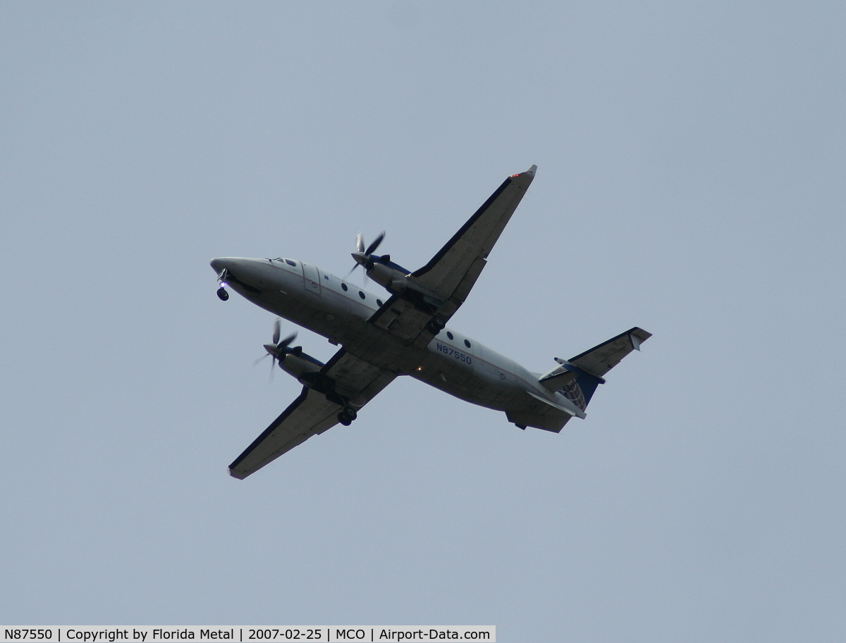 N87550, 1996 Beech 1900D C/N UE-205, Continental Connect