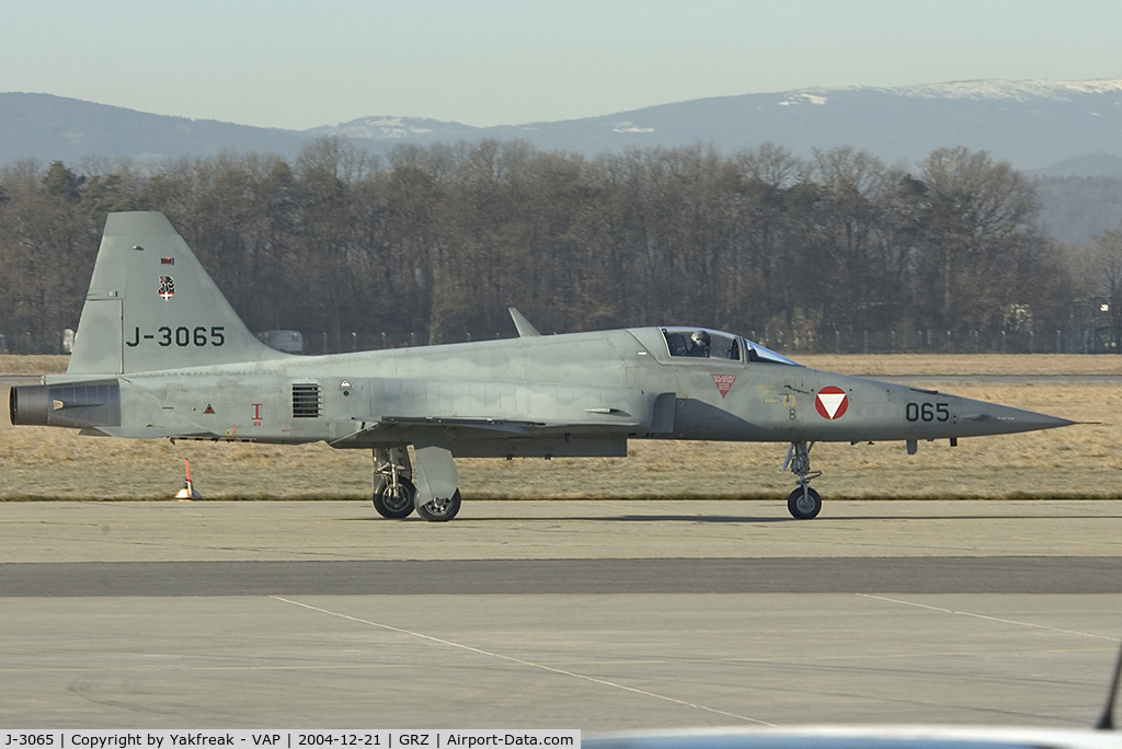 J-3065, Northrop F-5F Tiger II C/N L.3065, Austrian Air Force Northop F5 Tiger