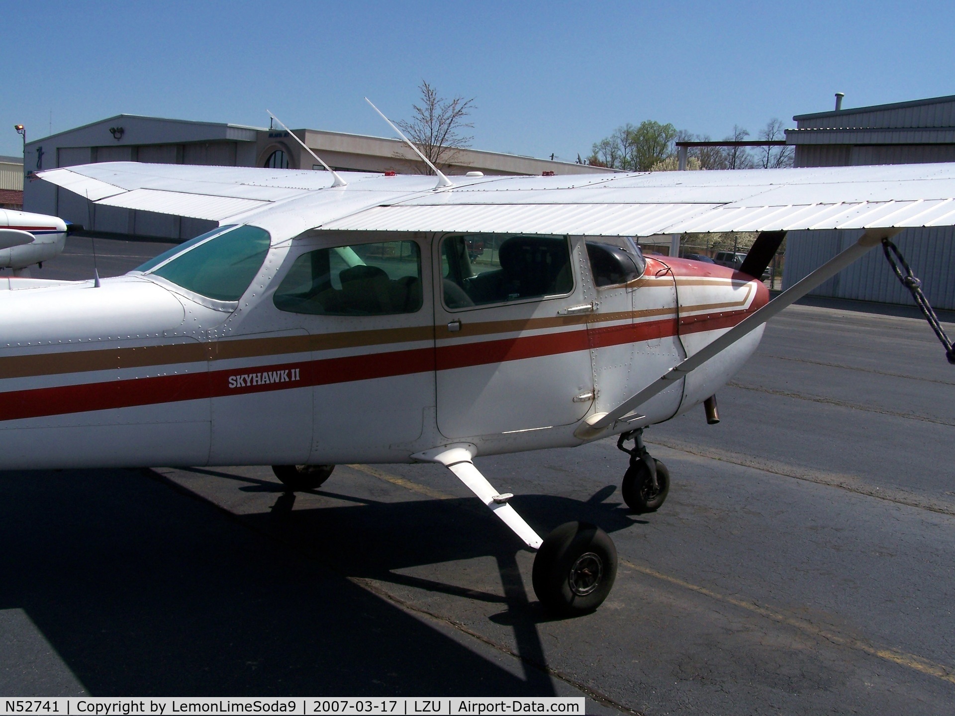 N52741, 1981 Cessna 172P C/N 17274596, Just another day.