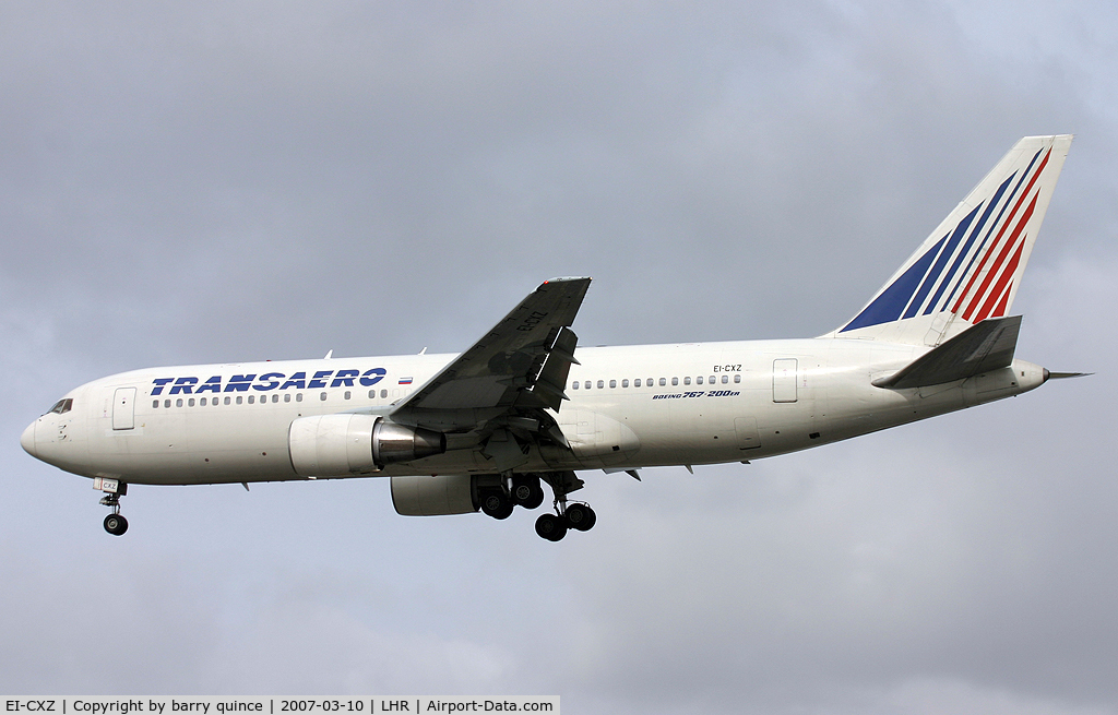 EI-CXZ, 1990 Boeing 767-216/ER C/N 24973/347, TRANSAERO 767