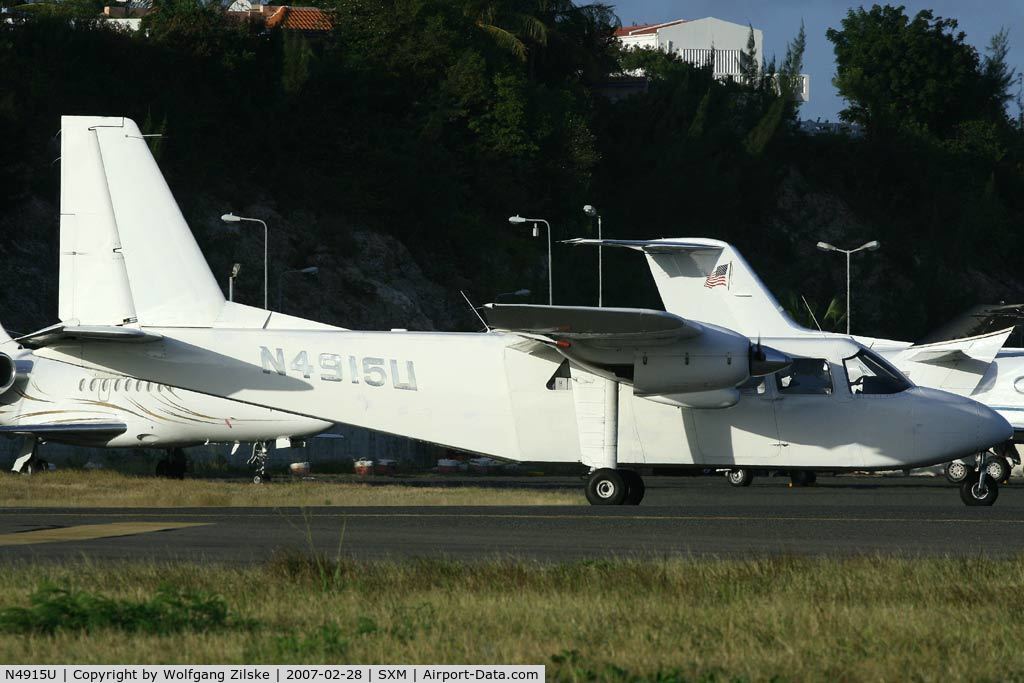 N4915U, 1976 Britten-Norman BN-2A-27 Islander C/N 789, visitor