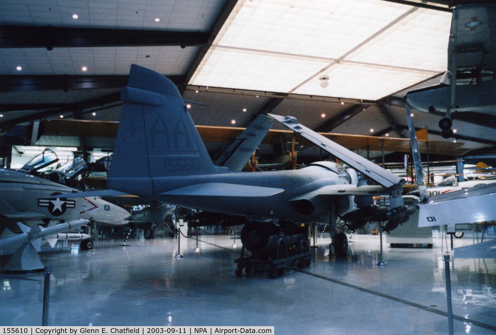 155610, 1968 Grumman A-6E Intruder C/N I-336, A-6E at National Museum of Naval Aviation