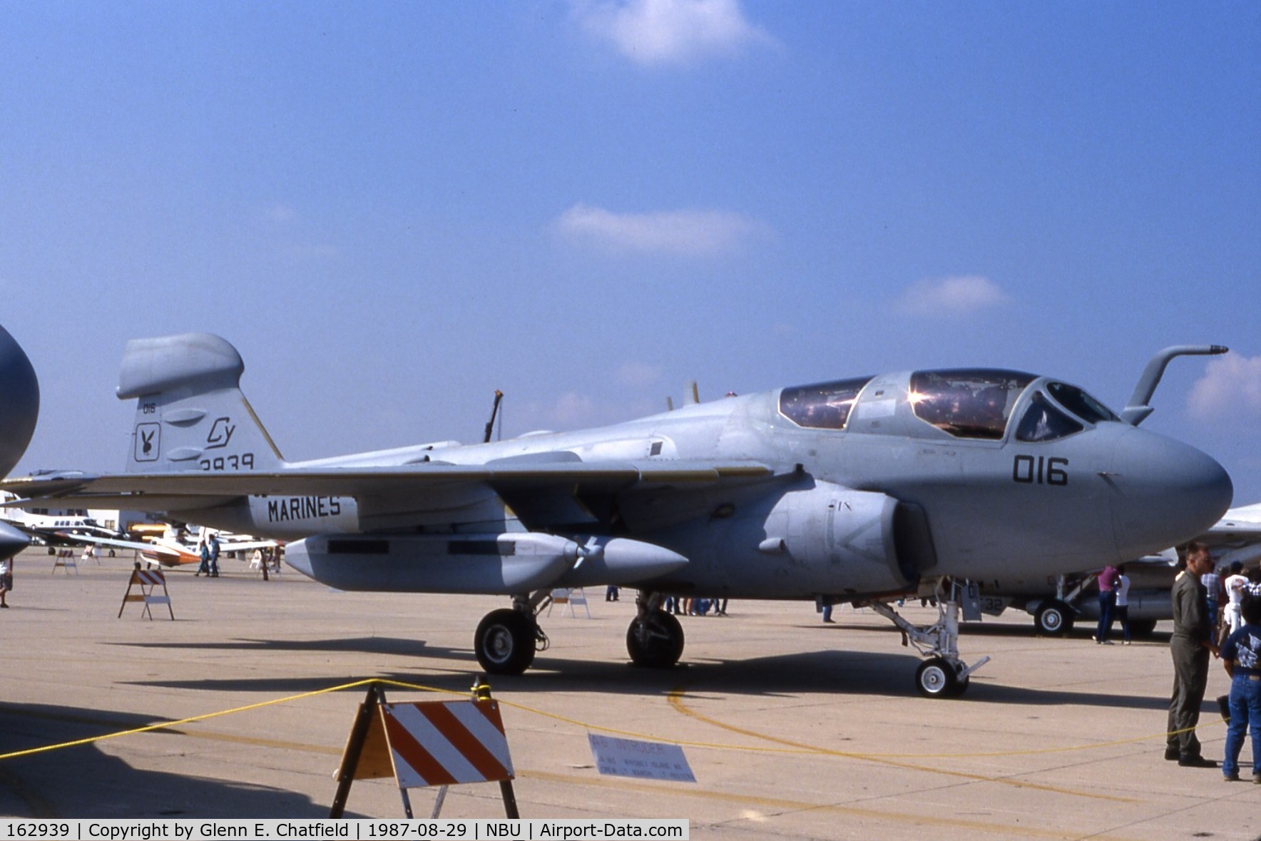 162939, Grumman EA-6B Prowler C/N P-122, Open house at Glenview NAS