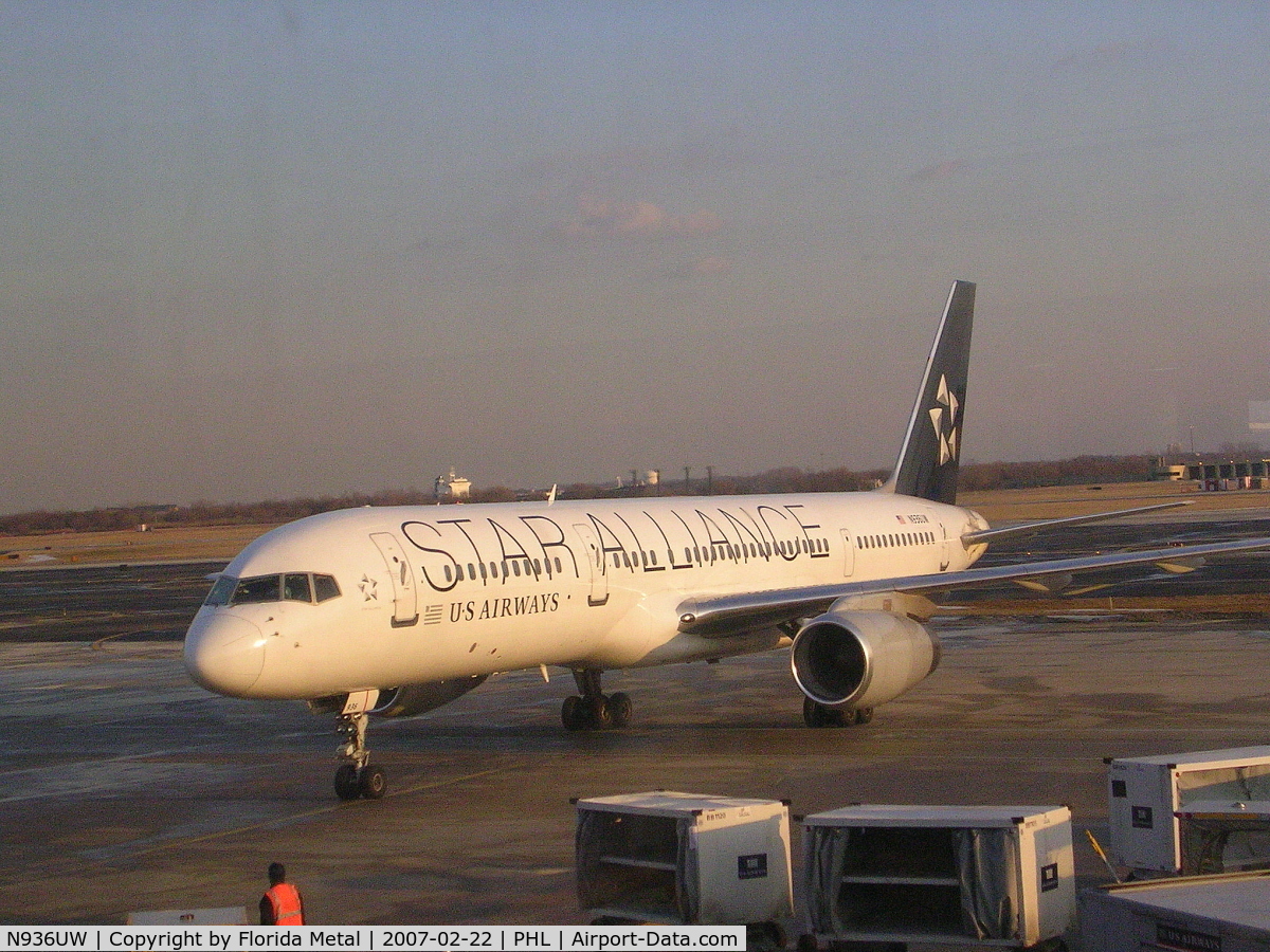 N936UW, 1994 Boeing 757-2B7 C/N 27244, This was going to be my flight back to MCO - Star Alliance