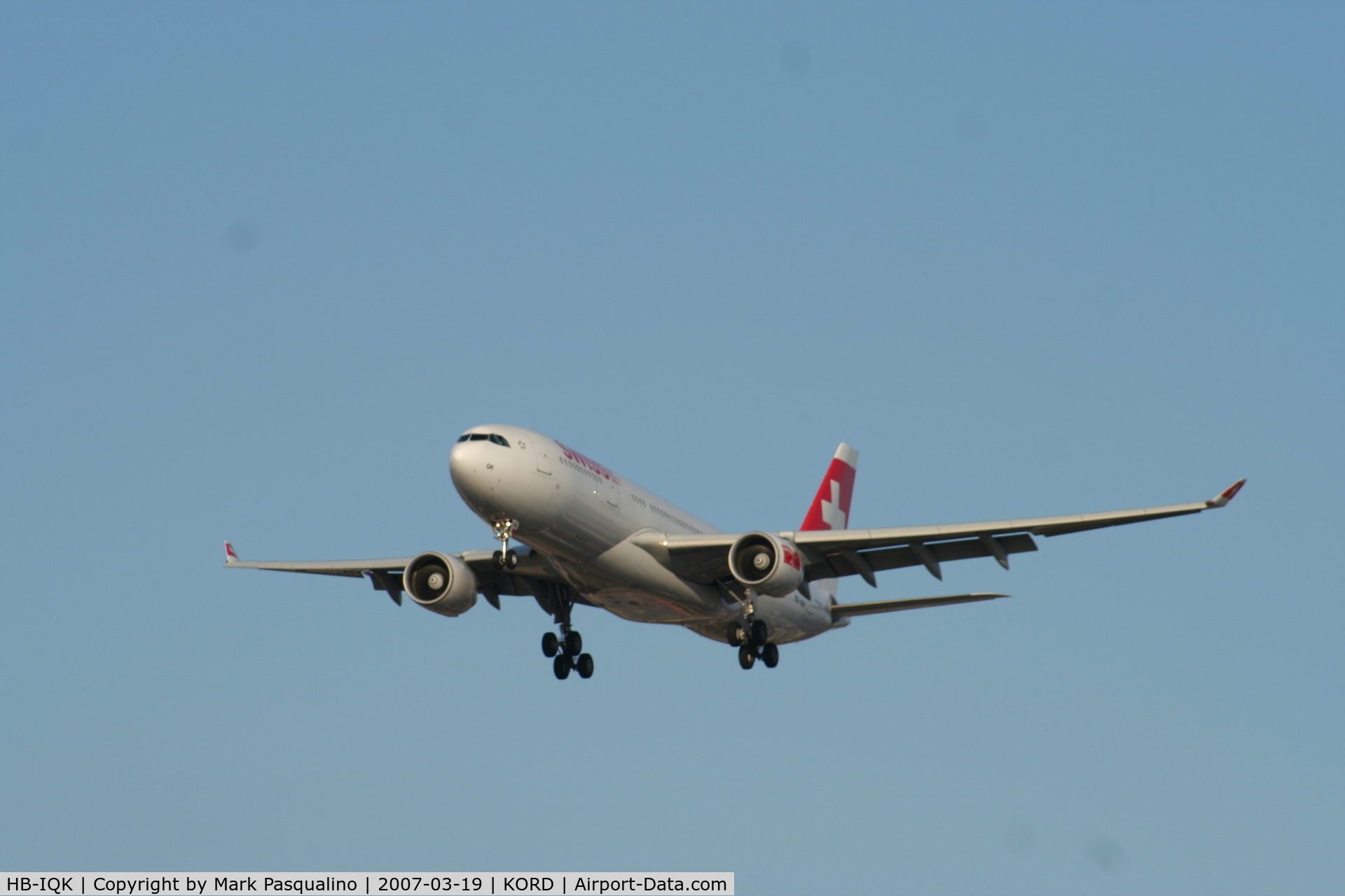 HB-IQK, 1999 Airbus A330-223 C/N 299, Airbus A330-200