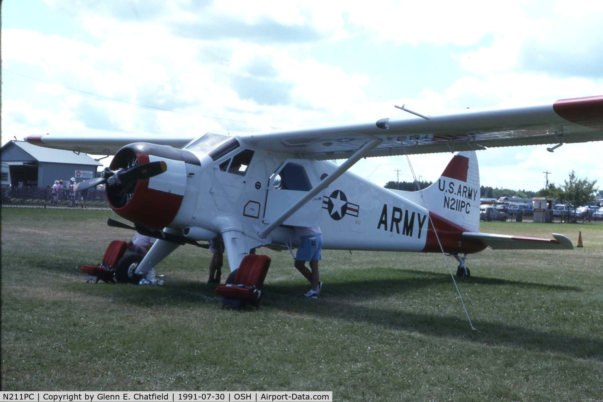 N211PC, De Havilland Canada DHC-2 Beaver Mk.I C/N 1428, U-6A 60-3528, EAA fly in
