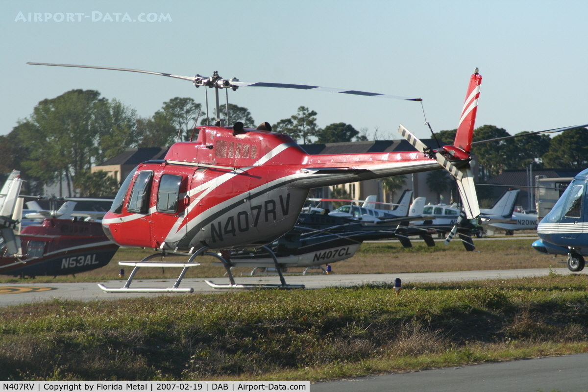 N407RV, Bell 206B C/N 3621, Bell 206B