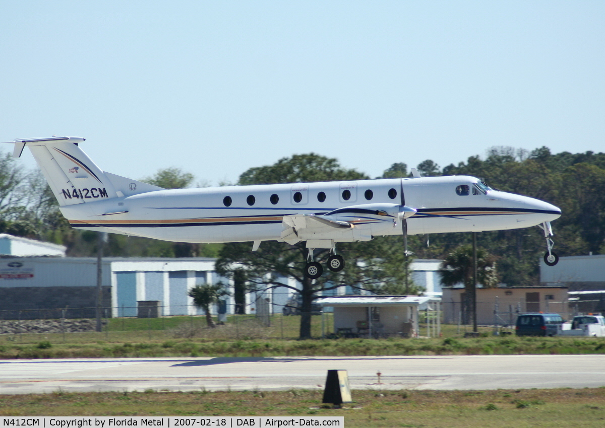 N412CM, 1991 Beech 1900C C/N UC-173, Casey Mears