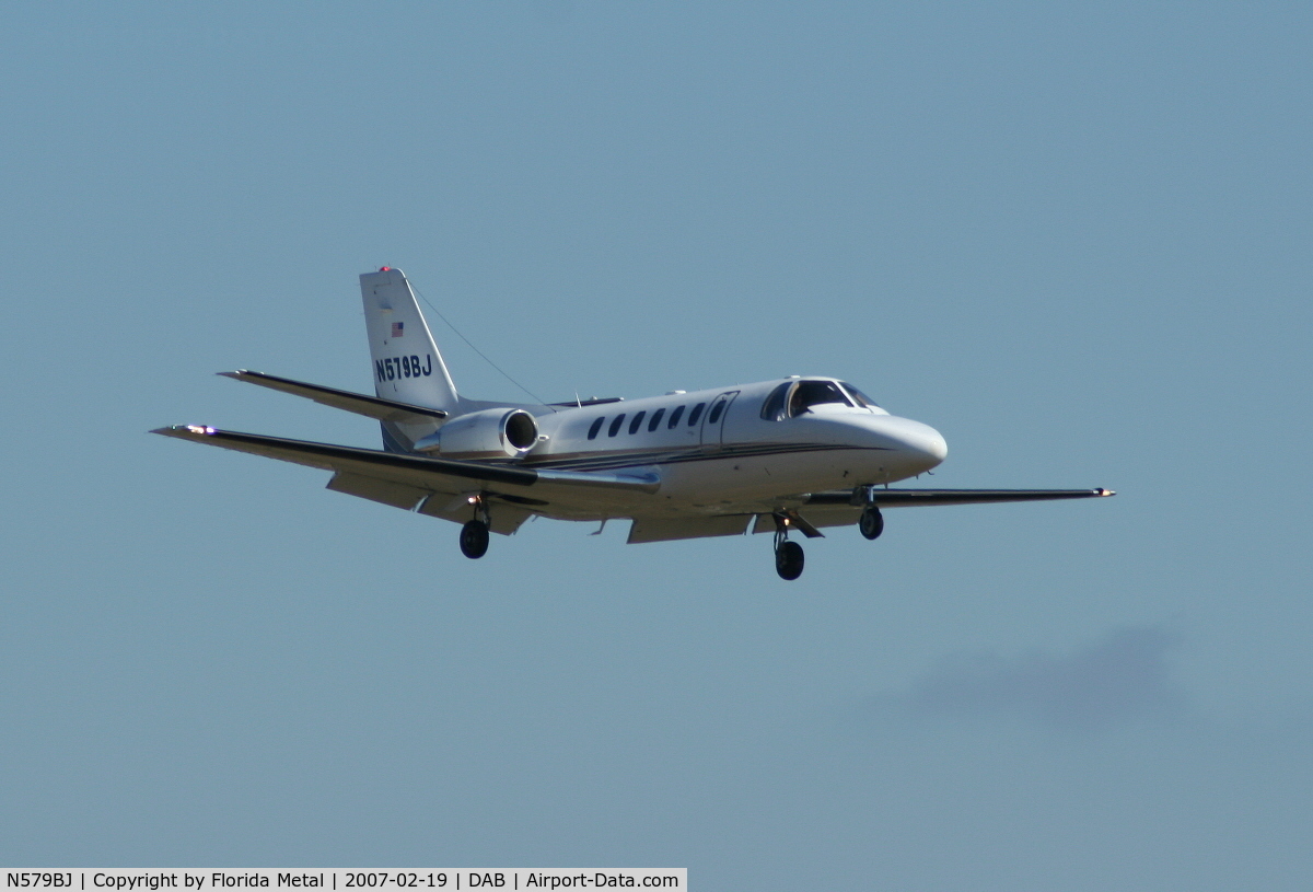 N579BJ, 1996 Cessna 560 C/N 560-0383, C-560