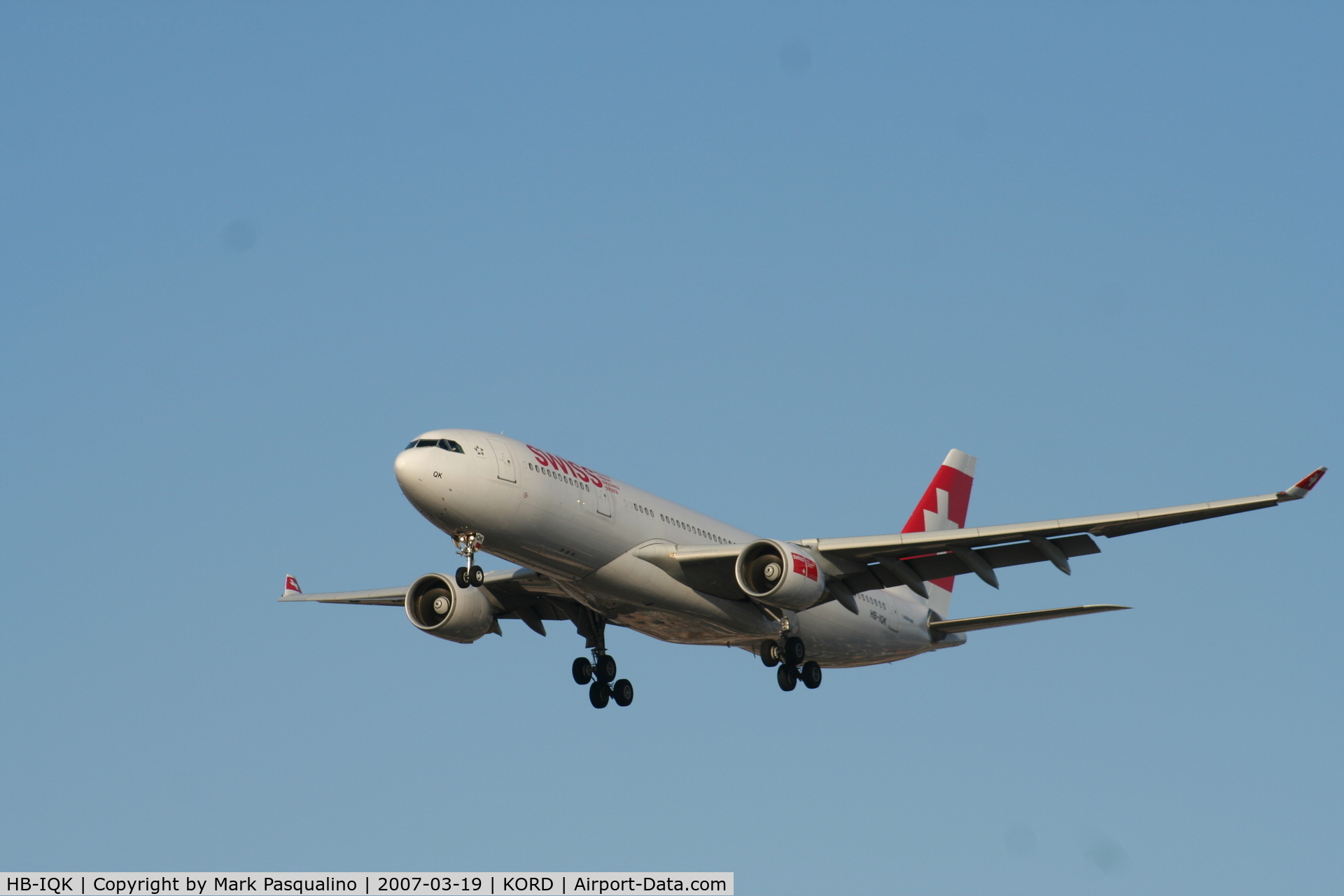 HB-IQK, 1999 Airbus A330-223 C/N 299, Airbus A330-200