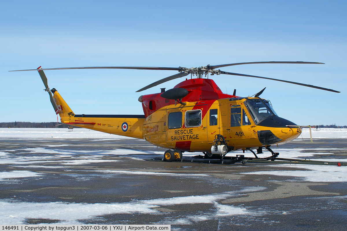 146491, Bell CH-146 Griffon C/N 46491, Rescue helicopter on Ramp III.