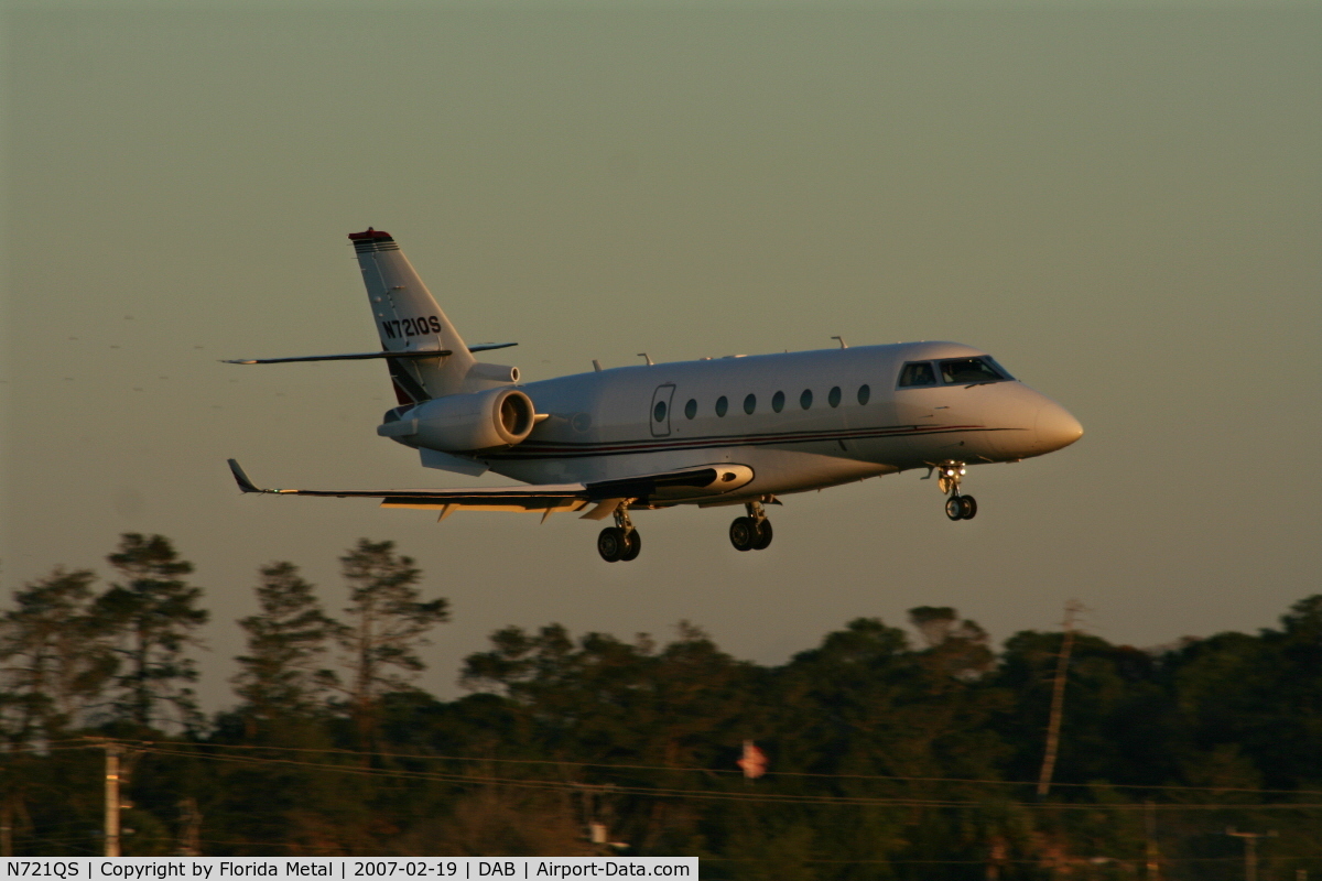 N721QS, 2004 Israel Aircraft Industries Gulfstream 200 C/N 092, Net Jets G200