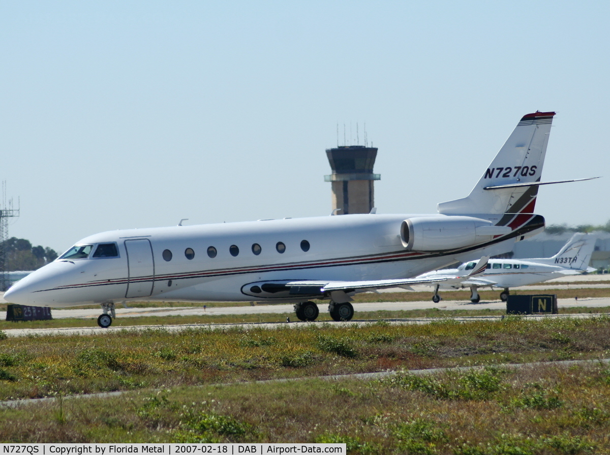 N727QS, 2005 Israel Aircraft Industries Gulfstream 200 C/N 113, Net Jets G200