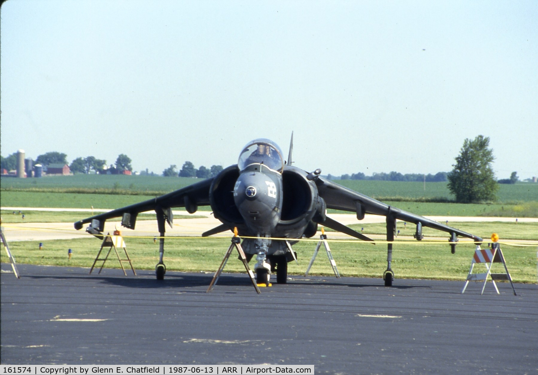 161574, McDonnell Douglas AV-8B Harrier II C/N 512006/6, AV-8B Harrier for the open house event