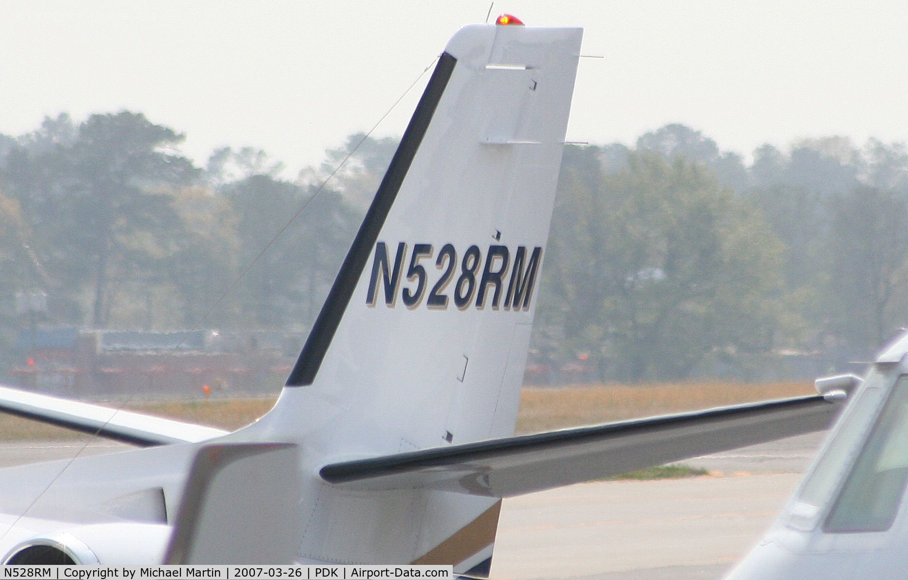 N528RM, 1981 Cessna 501 Citation I/SP C/N 501-0205, Tail Numbers