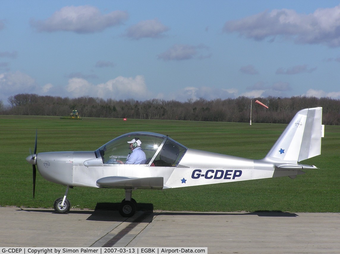 G-CDEP, 2004 Cosmik EV-97 TeamEurostar UK C/N 2128, Evektor EV97