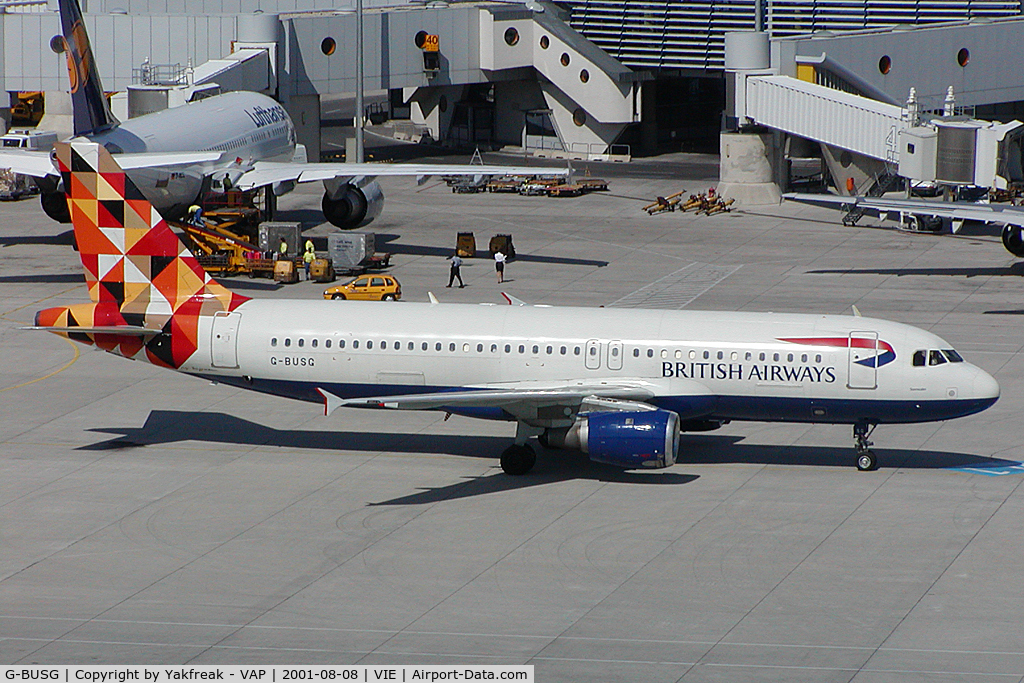 G-BUSG, 1989 Airbus A320-211 C/N 039, British Airways Airbus 320