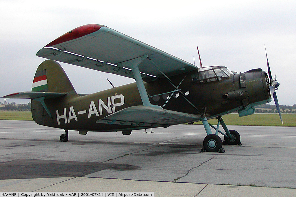 HA-ANP, 1987 PZL-Mielec An-2TD C/N 1G224-09, Antonov 2