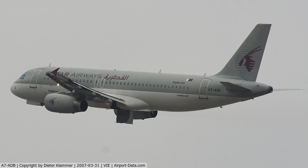 A7-ADB, 2001 Airbus A320-232 C/N 1648, Qatar A320-232