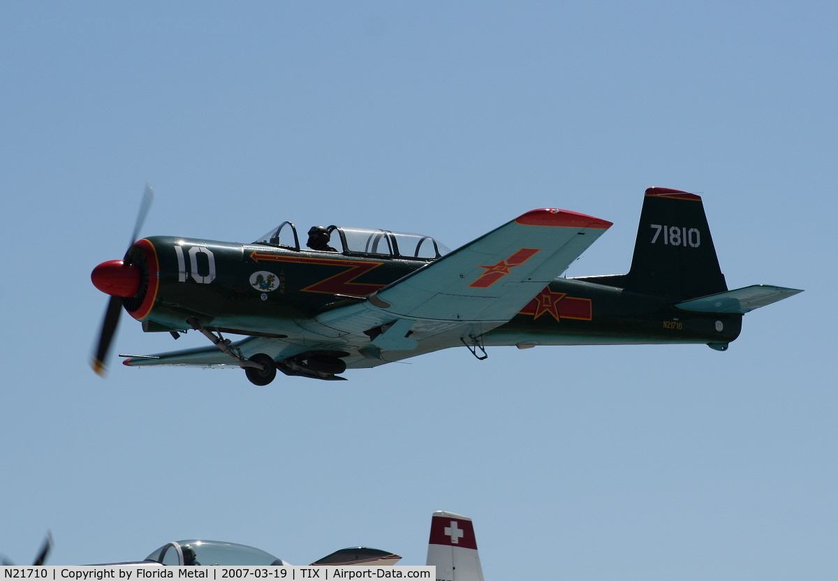 N21710, 1969 Nanchang CJ-6A C/N 2532059, CJ6