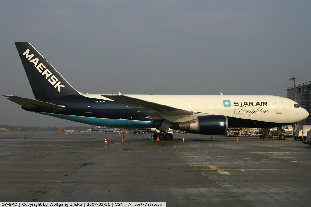OY-SRO, 1994 Boeing 767-25E(BDSF) C/N 27194, freighter