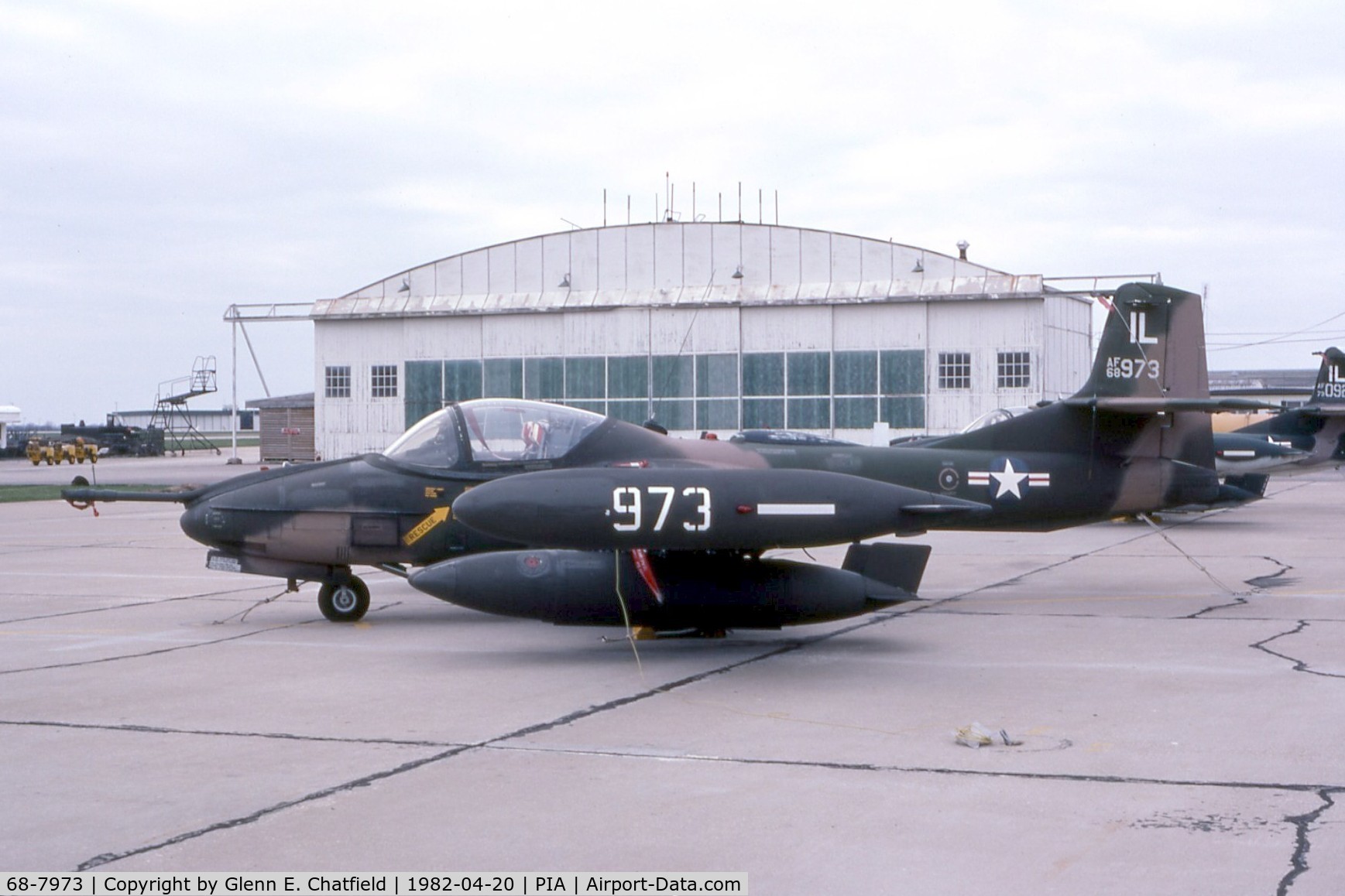 68-7973, 1968 Cessna OA-37B Dragonfly C/N 43120, OA-37B with the Illinois ANG